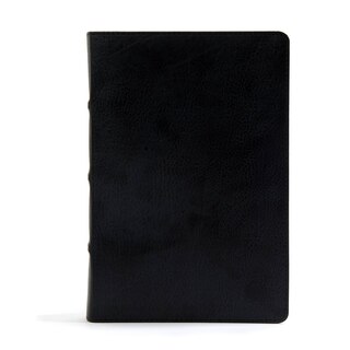 Front cover_CSB Pastor's Bible, Black LeatherTouch