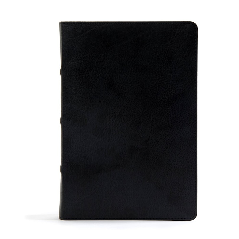 Front cover_CSB Pastor's Bible, Black LeatherTouch