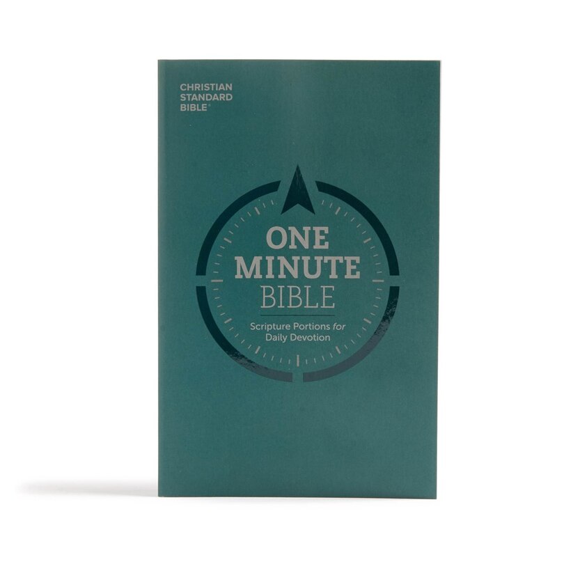 Couverture_CSB One Minute Bible