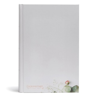 Front cover_CSB (in)courage Devotional Bible, Gray Hardcover