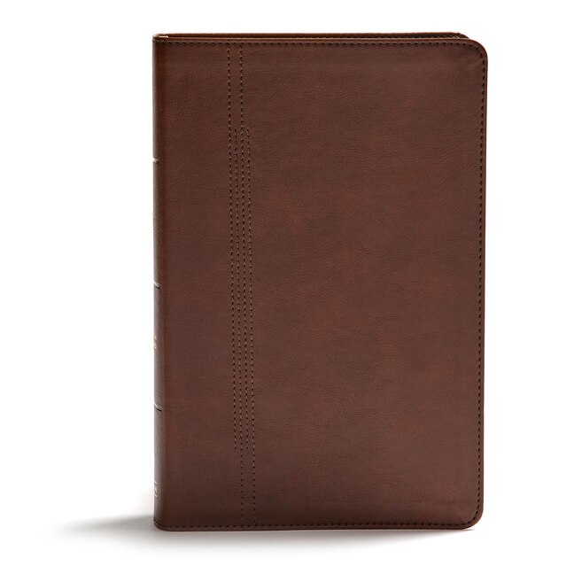 Couverture_CSB Restoration Bible, Brown LeatherTouch