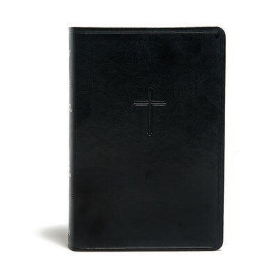 Front cover_KJV Everyday Study Bible, Black LeatherTouch