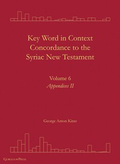 Couverture_Key Word in Context Concordance to the Syriac New Testament