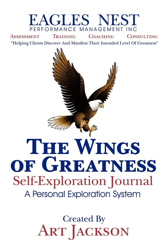 Front cover_The Wings Of Greatness Self-exploration Journal