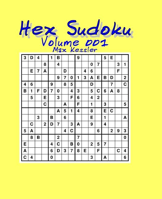 Couverture_Hex Sudoku Vol 001