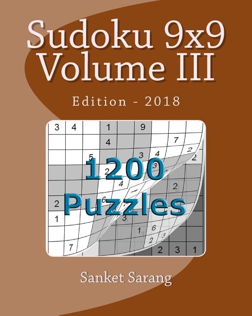 Sudoku 9x9 Vol III: Volume III