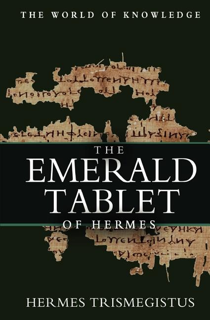 Couverture_The Emerald Tablet Of Hermes