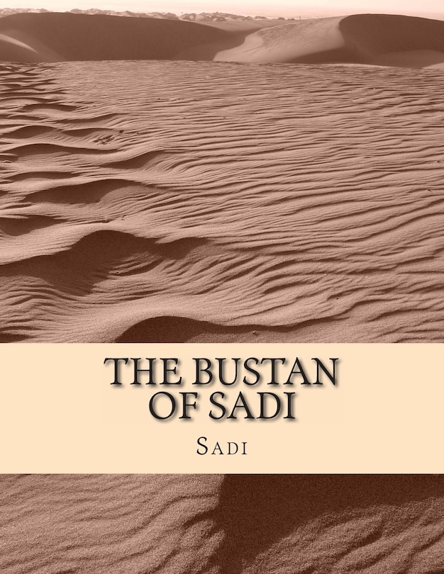 Front cover_The Bustan of Sadi