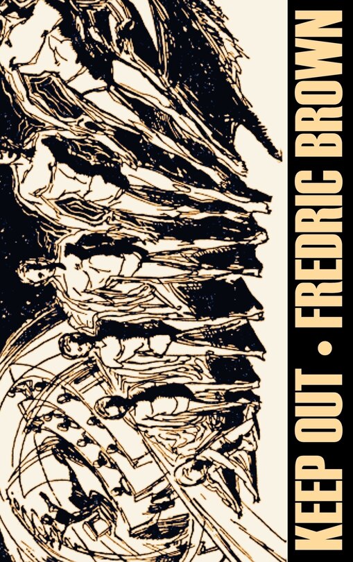 Front cover_Keep Out by Frederic Brown, Science Fiction, Adventure