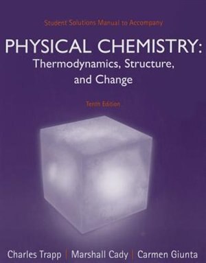 Couverture_Student Solutions Manual For Physical Chemistry