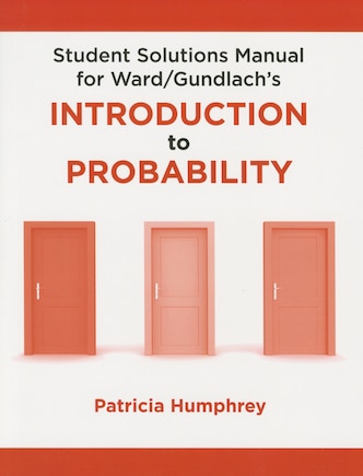 Student Solutions Manual For Introduction To Probability