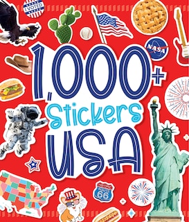 Front cover_1,000 Stickers: USA