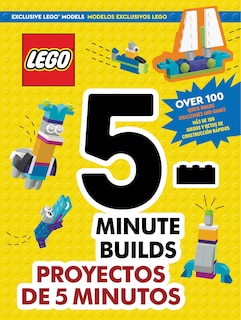 Couverture_LEGO&reg; Books. 5-Minute Builds/Proyectos de 5 minutos