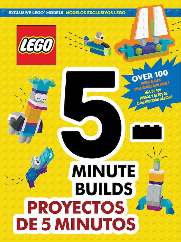 Couverture_LEGO&reg; Books. 5-Minute Builds/Proyectos de 5 minutos