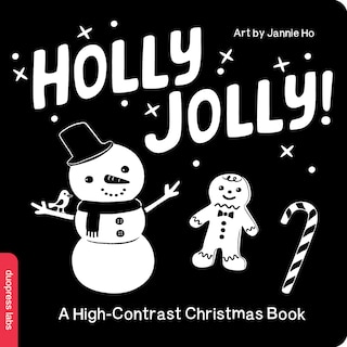 Front cover_Holly Jolly! A High-Contrast Christmas Book