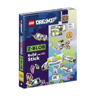 Front cover_LEGO® DREAMZzz™ Build and Stick: Z-Blob