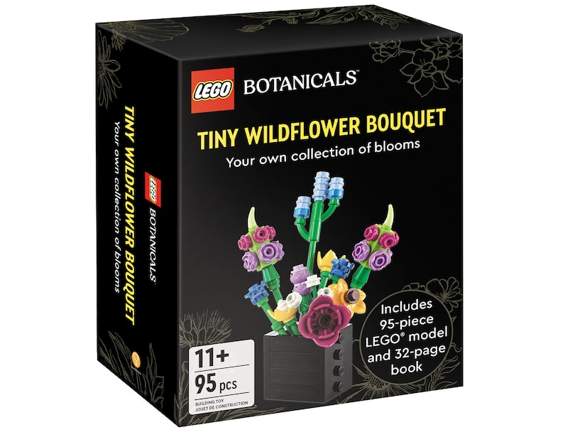 Front cover_LEGO® Botanicals: Tiny Wildflower Bouquet