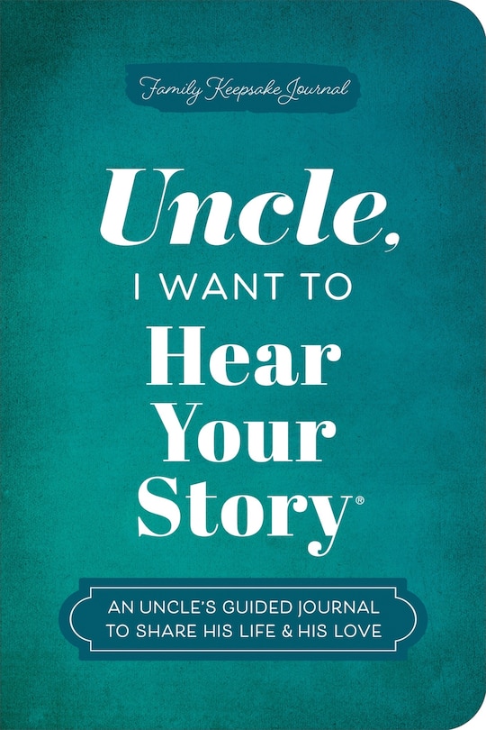 Front cover_Uncle, I Want to Hear Your Story