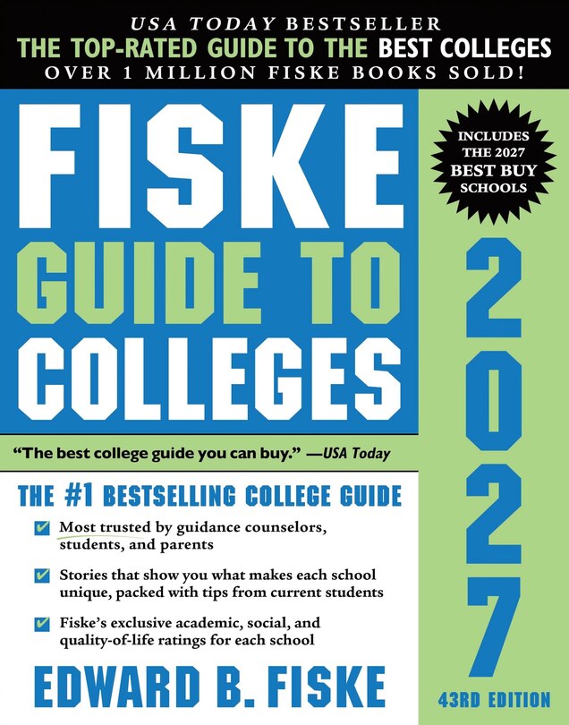 Front cover_Fiske Guide to Colleges 2027