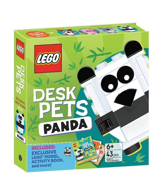 Front cover_LEGO&reg; Desk Pets: Panda