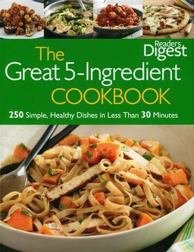 Front cover_Readers Digest Great 5 Ingredients Cook Book