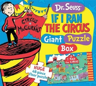 Dr. Seuss If I Ran The Circus Giant Puzzle Box: Huge 48-piece Floor Puzzle