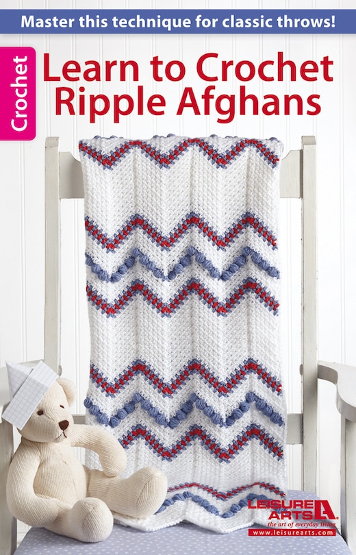 Front cover_Learn to Crochet Ripple Afghans