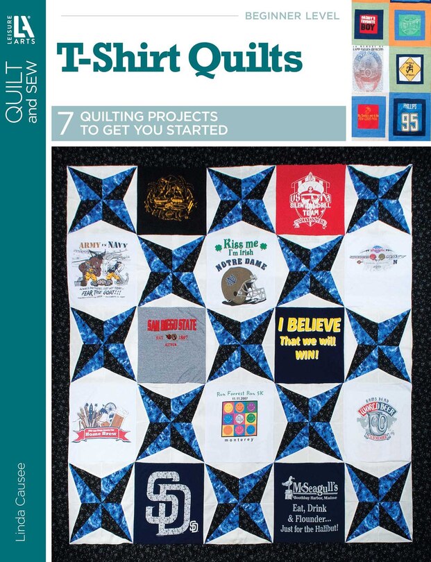 Front cover_T-Shirt Quilts&mdash;7 Quilting Projects to Get You Started