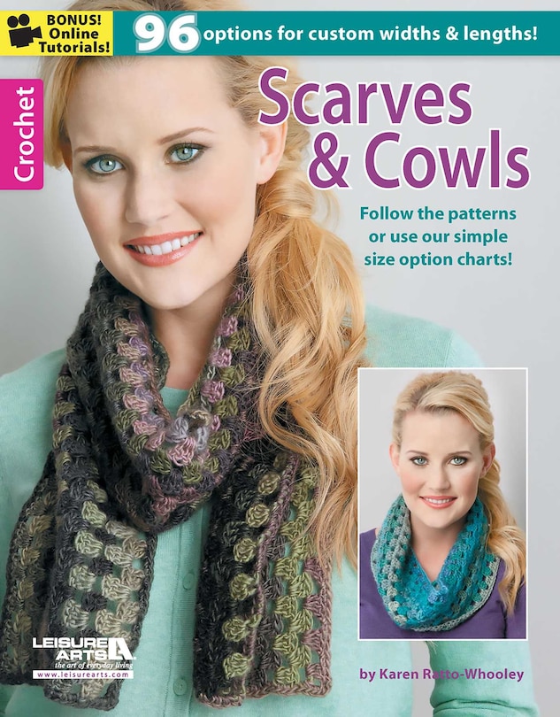Front cover_Crochet Scarves & Cowls