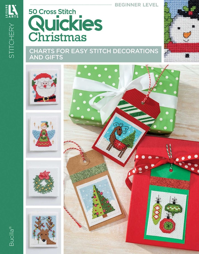 Front cover_50 Cross Stitch Quickies Christmas