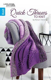 Couverture_Quick Throws to Knit