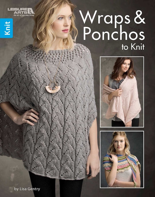 Front cover_Wraps & Ponchos to Knit