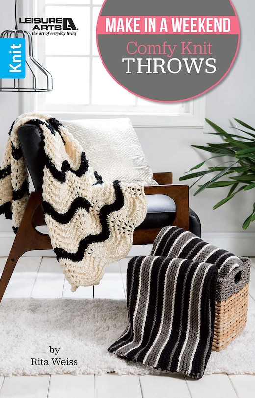 Front cover_Make In A Weekend Comfy Knit Throws