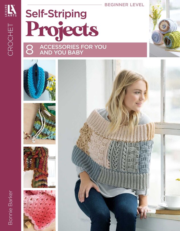 Couverture_Crochet Self-Striping Projects
