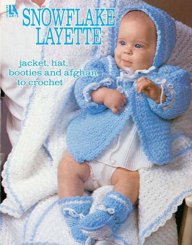 Couverture_Snowflake Layette to Crochet