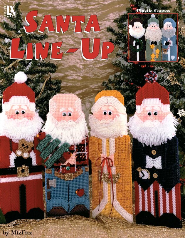 Couverture_Santa Line-Ups in Plastic Canvas