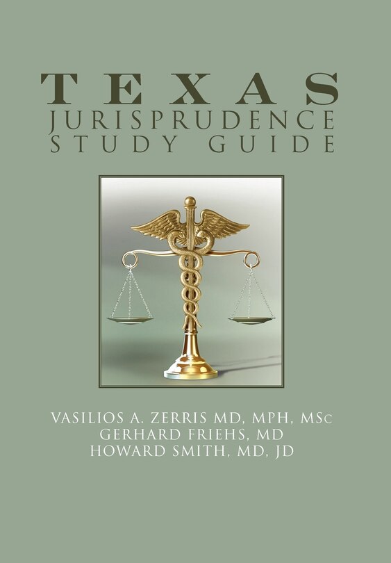Couverture_Texas Jurisprudence Study Guide