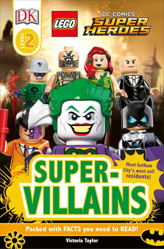 Front cover_Dk Readers L2: Lego Dc Super Heroes: Super-villains