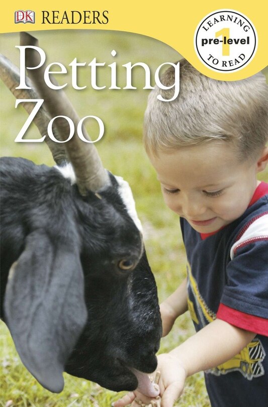 Couverture_Dk Readers L0: Petting Zoo