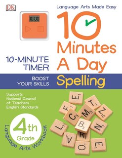 Couverture_10 Minutes A Day: Spelling, Fourth Grade