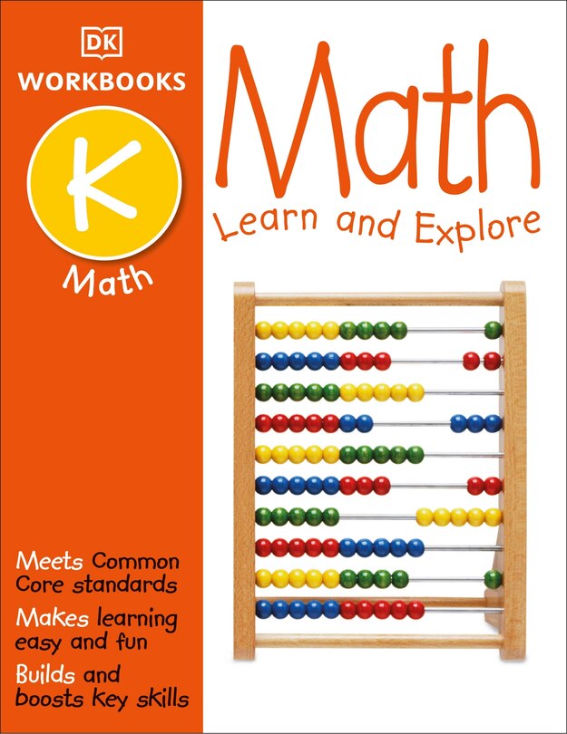 Couverture_Dk Workbooks: Math, Kindergarten