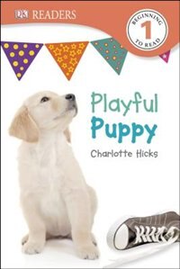 Front cover_Dk Readers L1: Playful Puppy