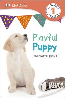 Front cover_Dk Readers L1: Playful Puppy