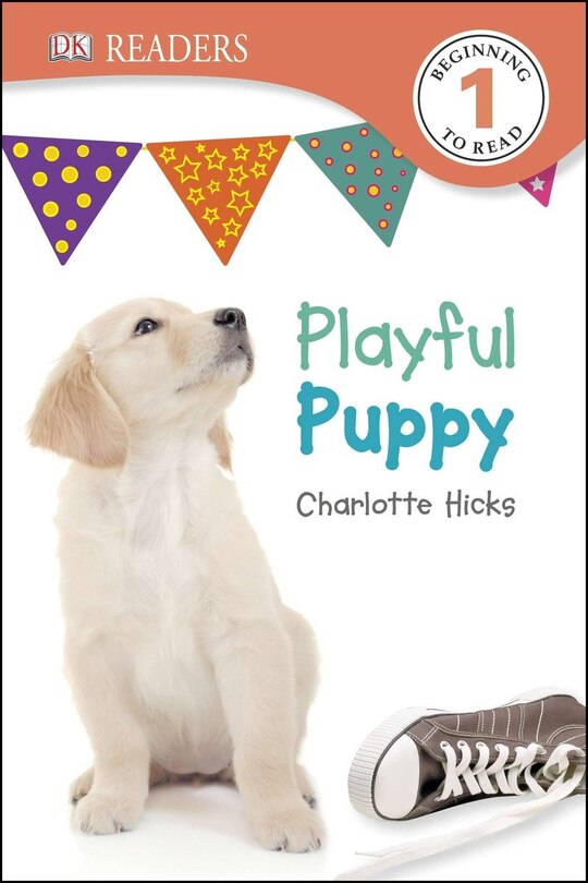 Front cover_Dk Readers L1: Playful Puppy