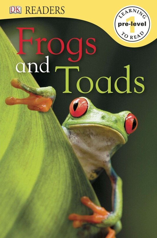 Couverture_DK Readers L0: Frogs & Toads