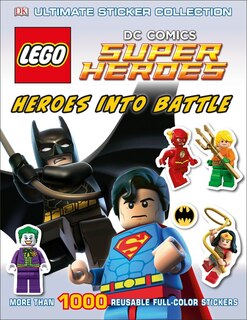 Front cover_Ultimate Sticker Collection: LEGO® DC Comics Super Heroes: Heroes into Battle