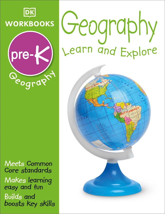 Front cover_Dk Workbooks: Geography Pre-k