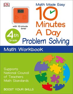 Couverture_10 Minutes A Day: Problem Solving, Fourth Grade
