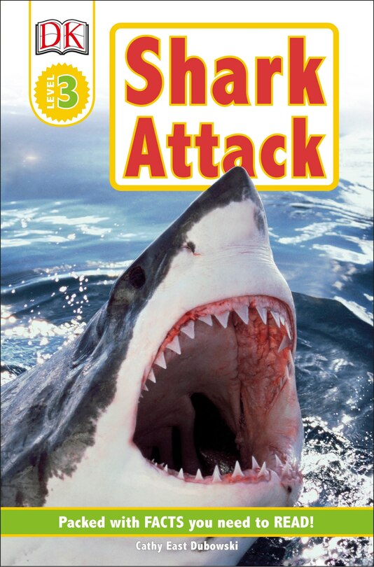 Couverture_Dk Readers L3: Shark Attack!