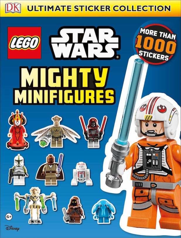 Front cover_Ultimate Sticker Collection: Lego Star Wars: Mighty Minifigures